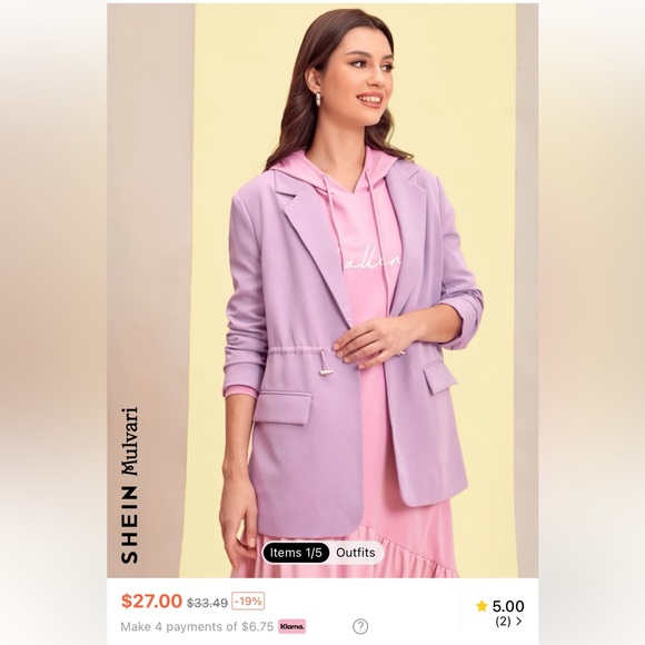 🆕 Blazer Jacket 🆕 - Picture 4 of 7